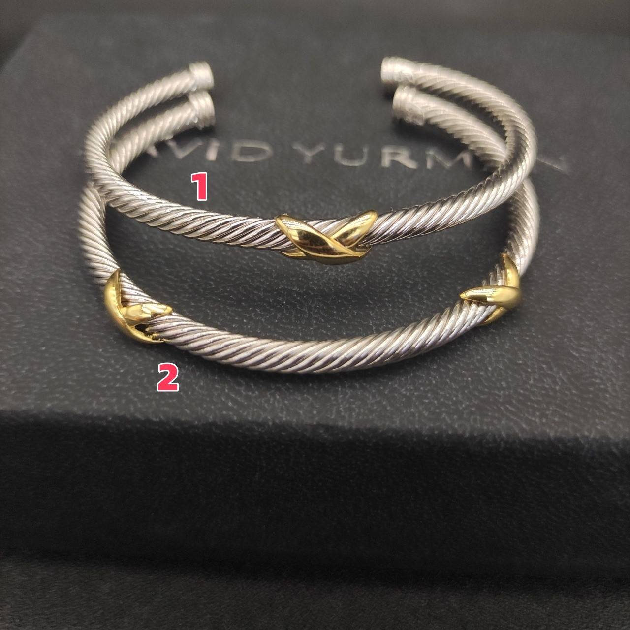 David Yurman 4mm X Bracelet(wrist circumference 15-20cm)