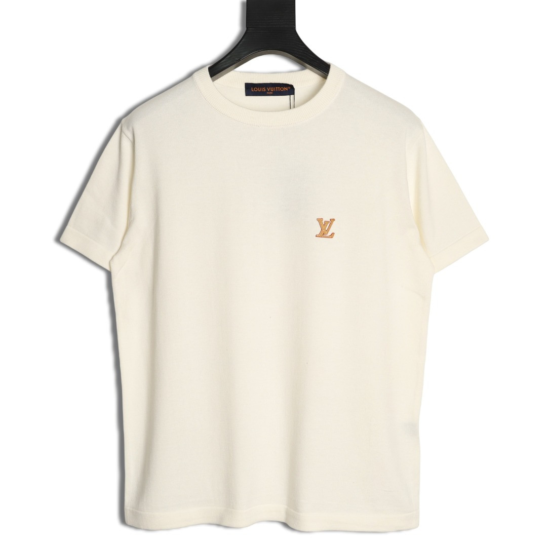 l0vis Vvtt0n knitting short-sleeved t-shirt