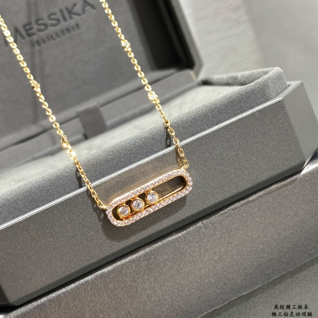 Messika Full D1am0nd Moving Necklace