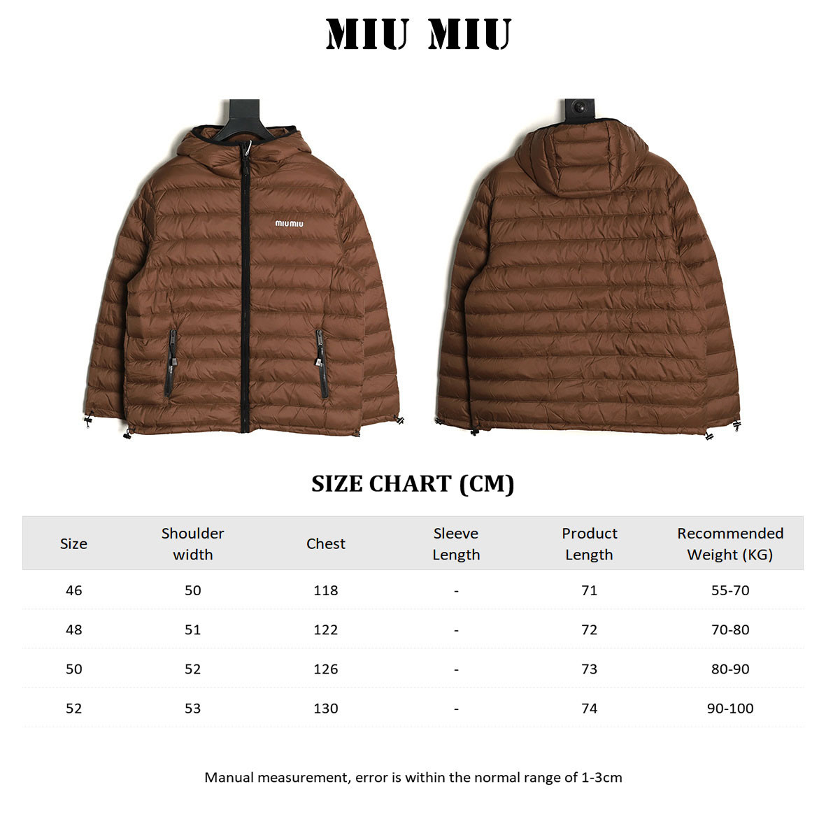 Miu Miu Short Puffer jacket