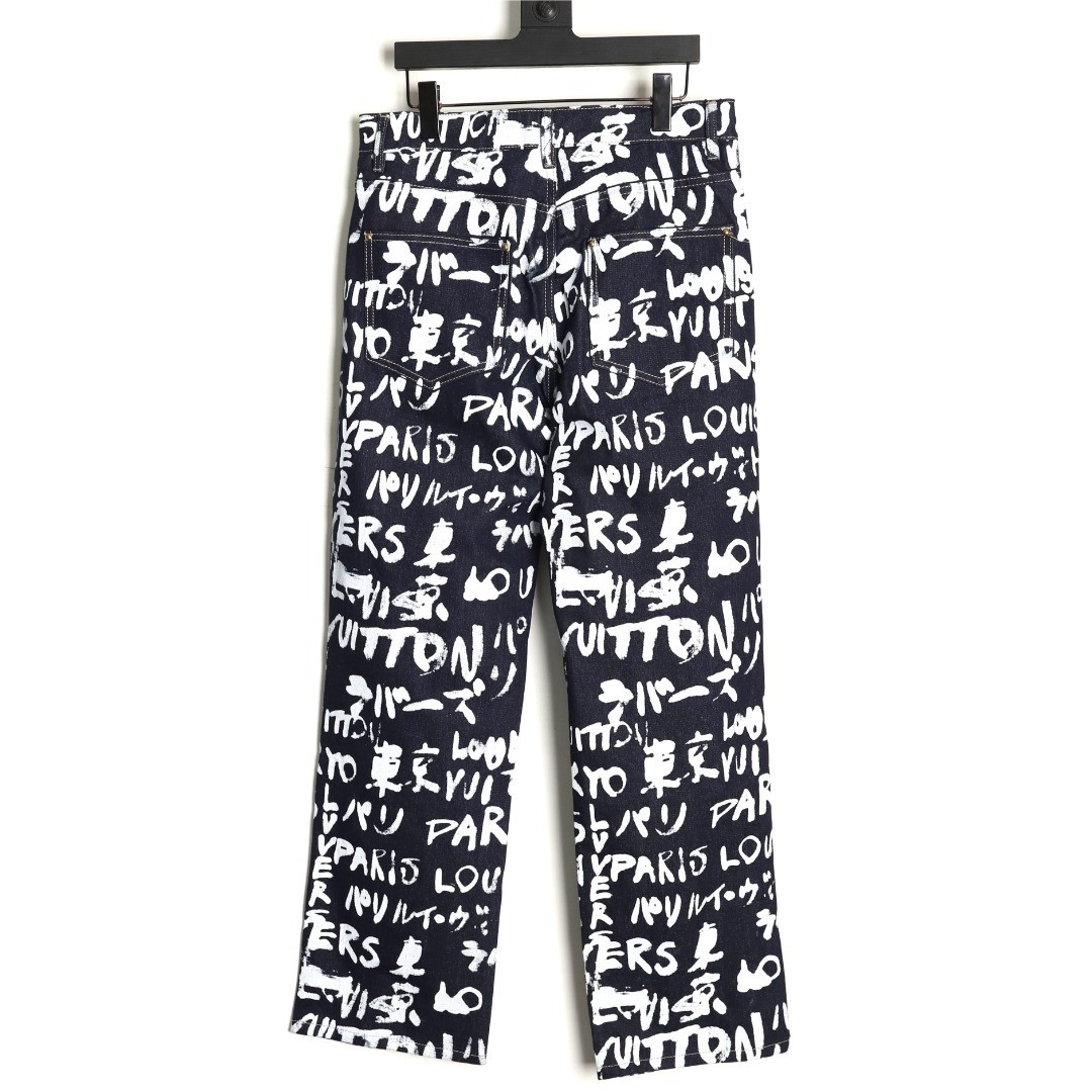 L0vis Vvtt0n X Nigo LV Jeans