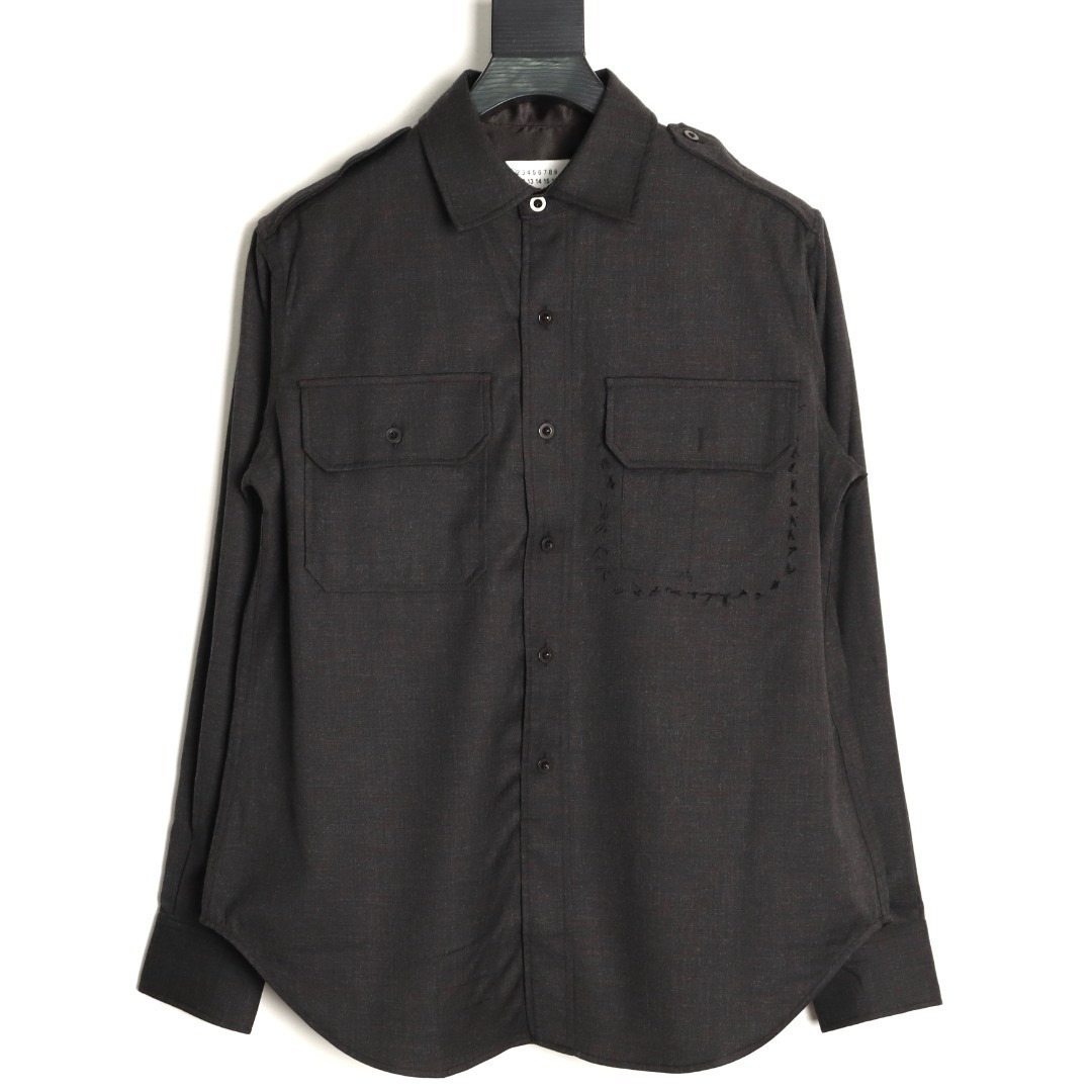 MAISON MARGIELA Long-sleeved Shirts