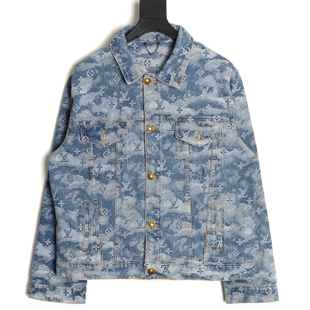 L0vis Vvtt0n LV Denim Jacket Suit