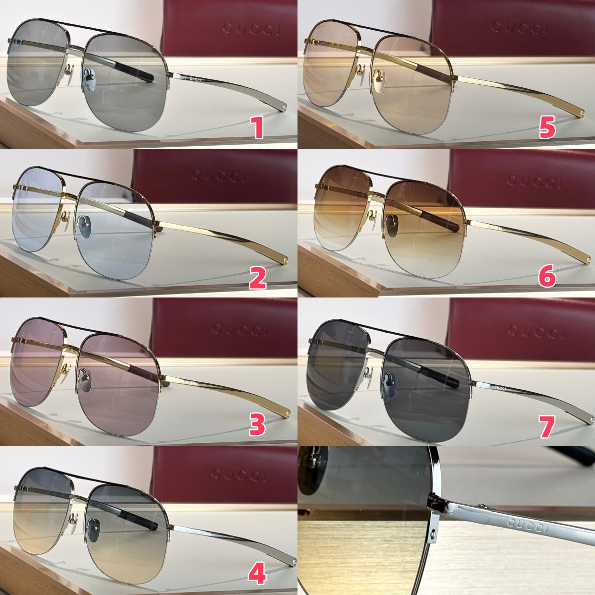 Gvc*1 glasses gg2165s 61-16-135