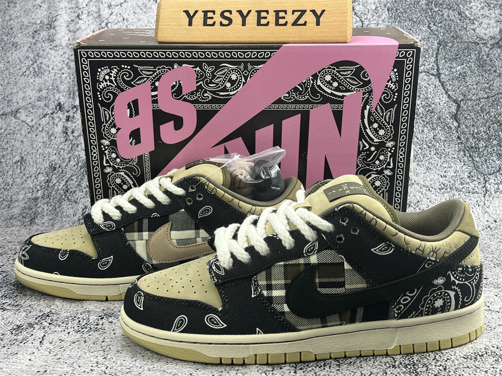 UA TRAVIS SCOTT X DUNK LOW PREMIUM QS SB 