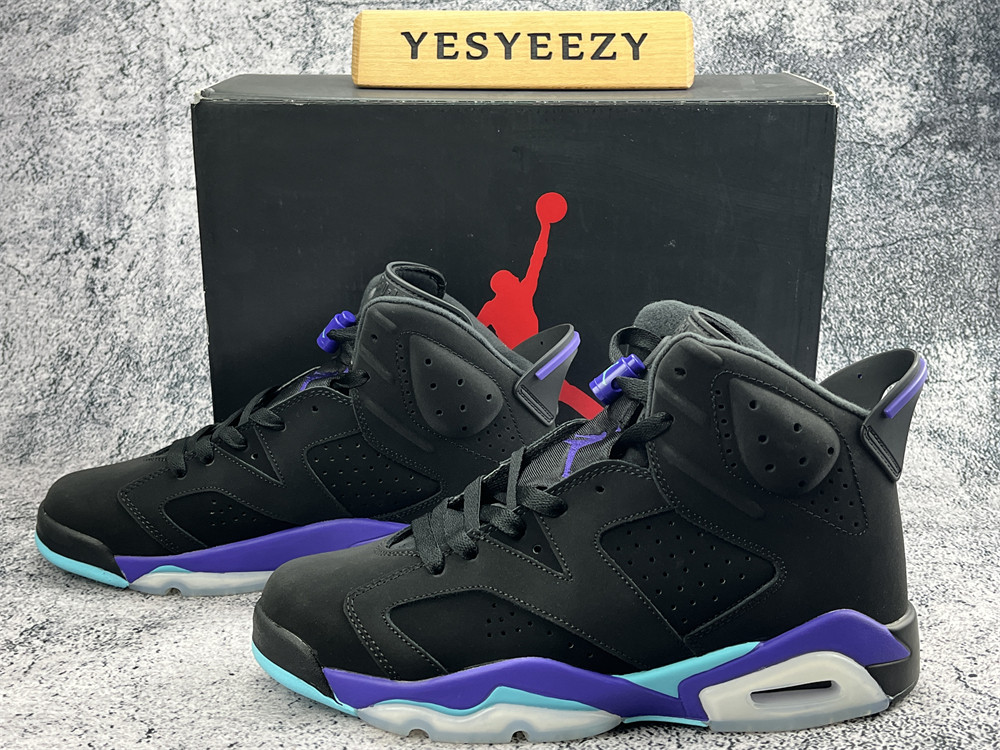 UA AIR JORDAN 6 RETRO 'AQUA'