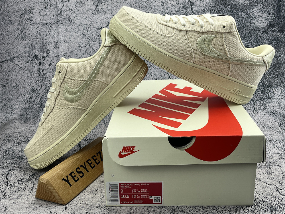 UA NIKE STUSSY X AIR FORCE 1 LOW 