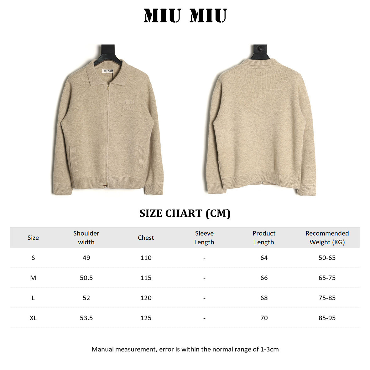 Miu Miu Wool Cardigan Sweaters