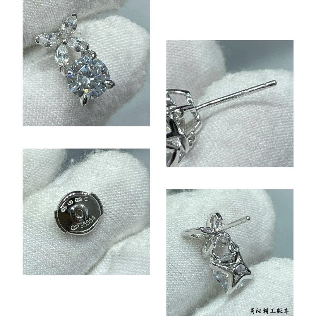 Graff D1am0nd-encrusted Butterfly Stud Earrings