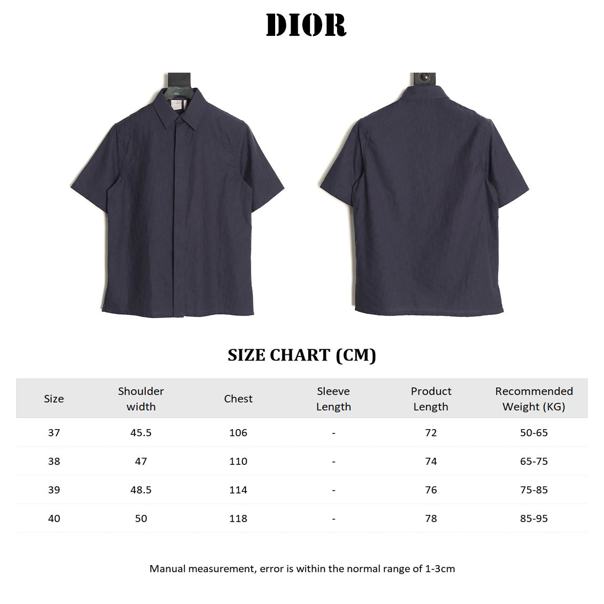 D10r short-sleeved shirts
