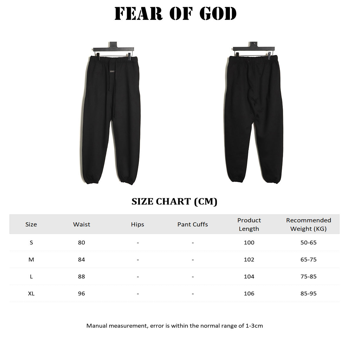 FEAR OF GOD Plush Pants Suit