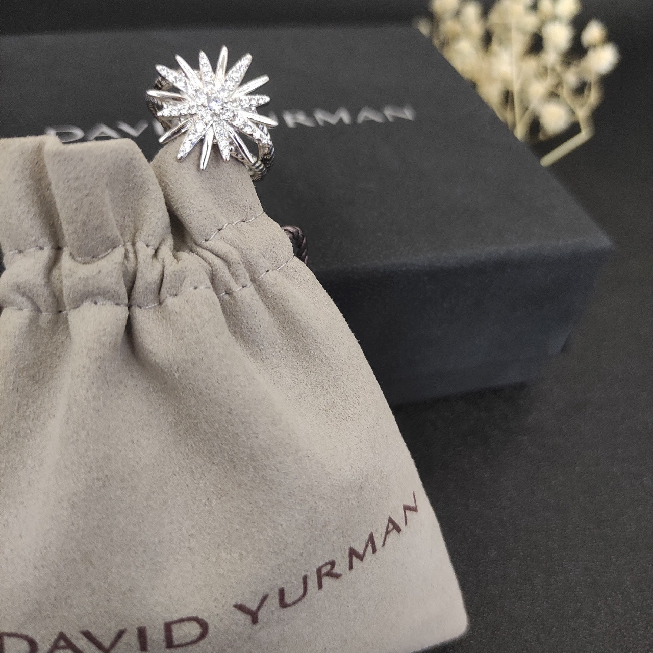 David Yurman Sunflower starry Ring