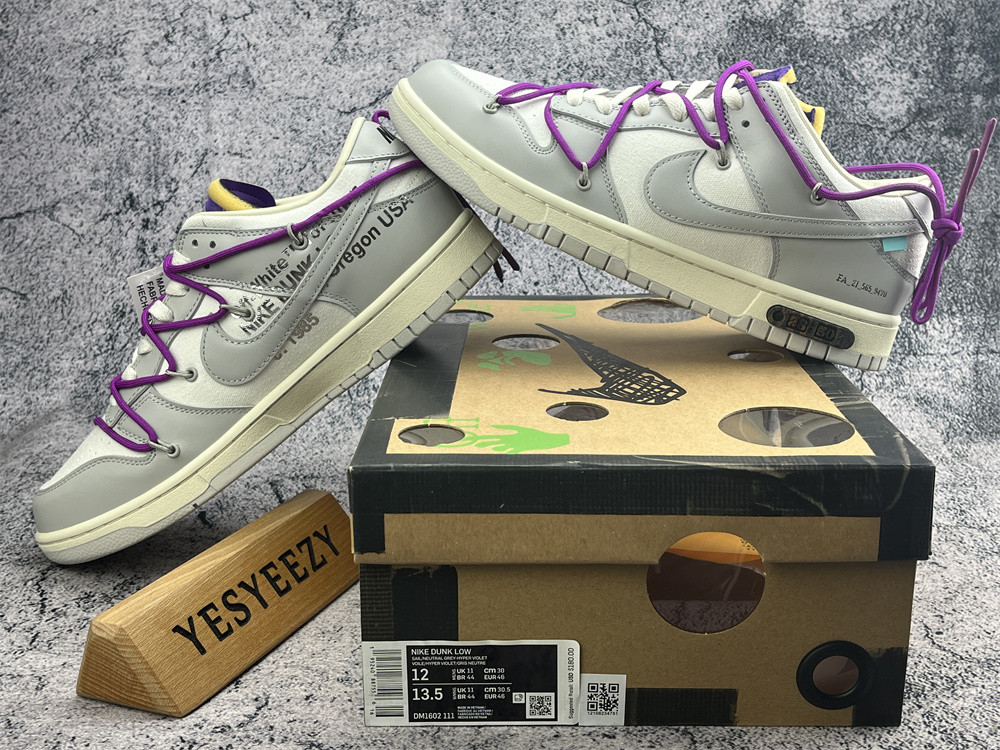 UA NIKE OFF-WHITE X DUNK LOW 