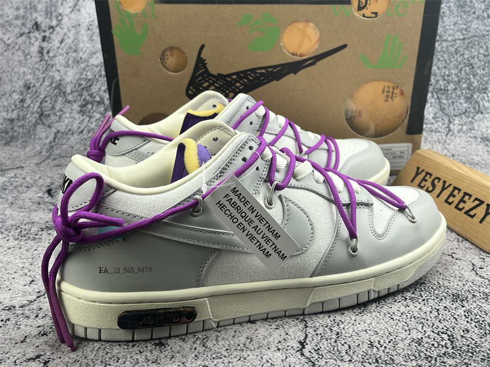 UA NIKE OFF-WHITE X DUNK LOW 