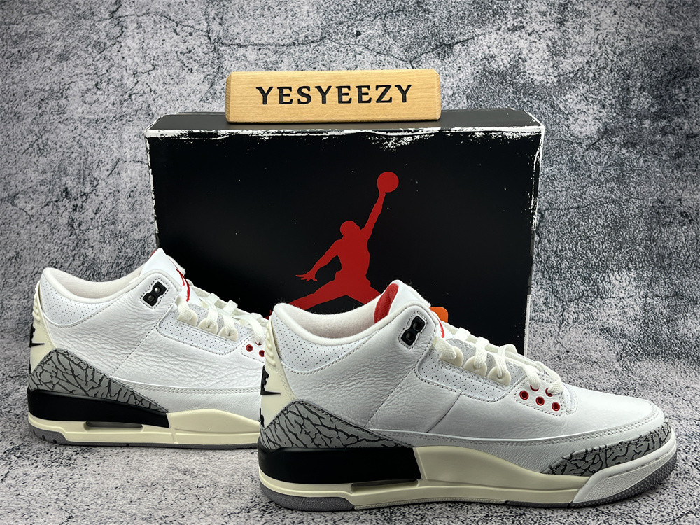 UA AIR JORDAN 3 RETRO "WHITE CEMENT REIMAGINED"