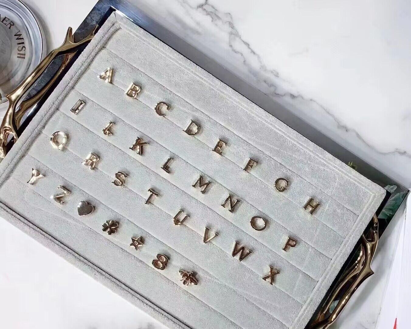 Small Lady D10r My ABCD10r Bag 8 x 6.5 x 3 inches