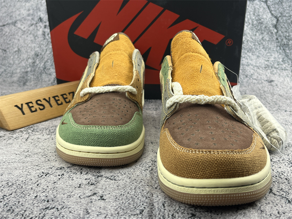 UA ZION WILLIAMSON X AIR JORDAN 1 RETRO LOW OG 'VOODOO'