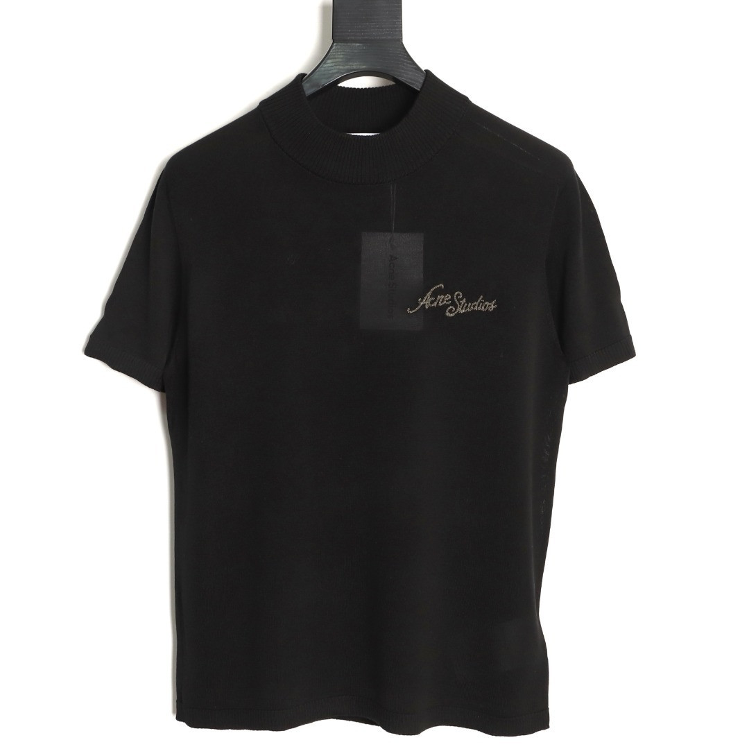 ACNE STUDIOS Knitting Short-sleeved T-shirt