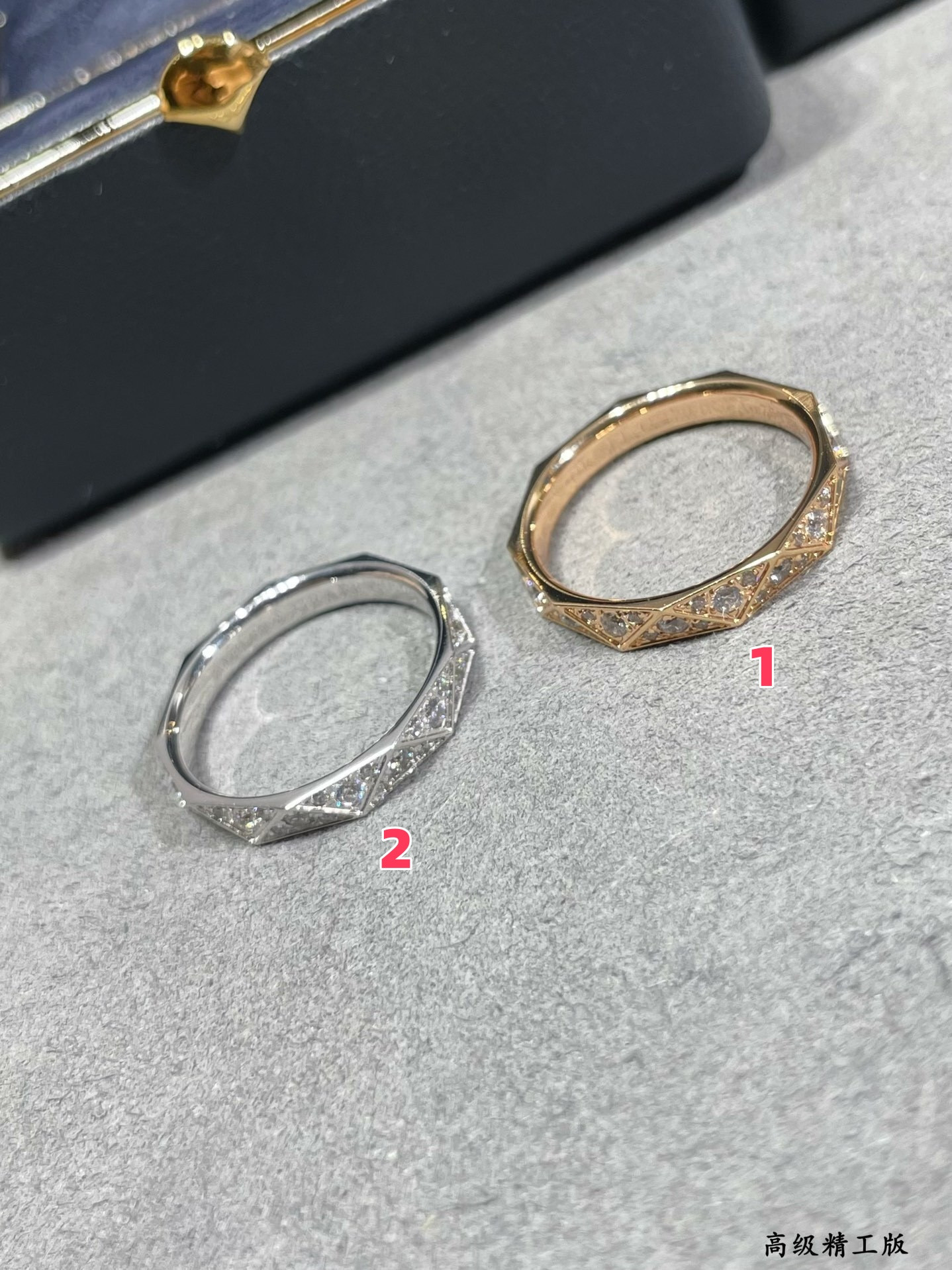 Graff D1am0nd-encrusted Rhombus Ring