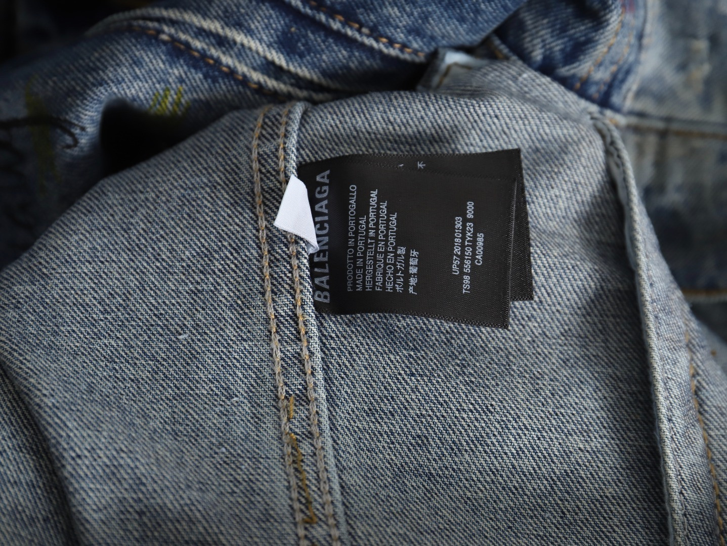 Ba1en*iaga Denim Coats