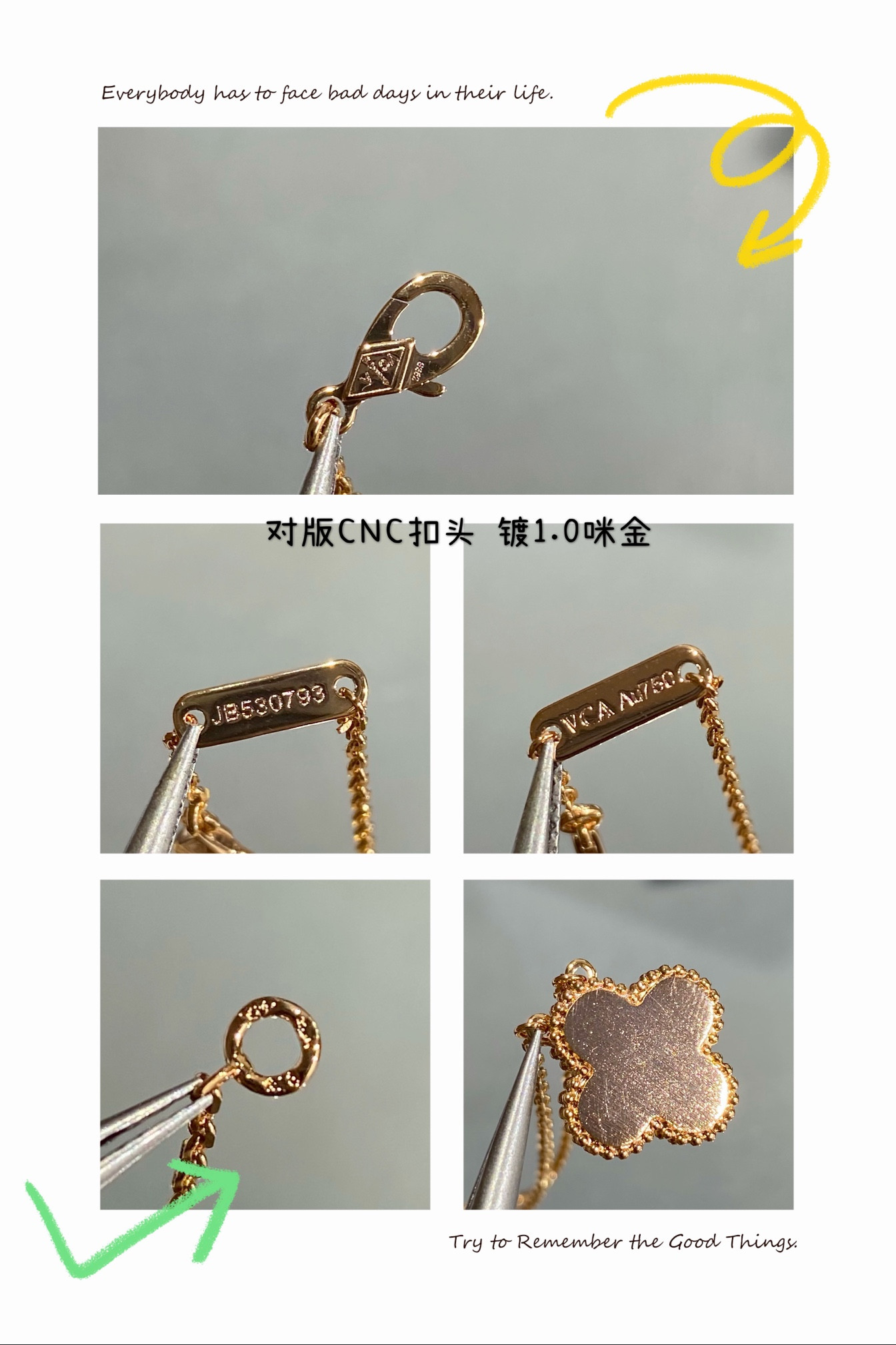 V*n Cl**f & Arpels Medium Sapphire Blue Agate Clover Necklace Diameter approx 1.5cm,Chain length approx 40+5cm