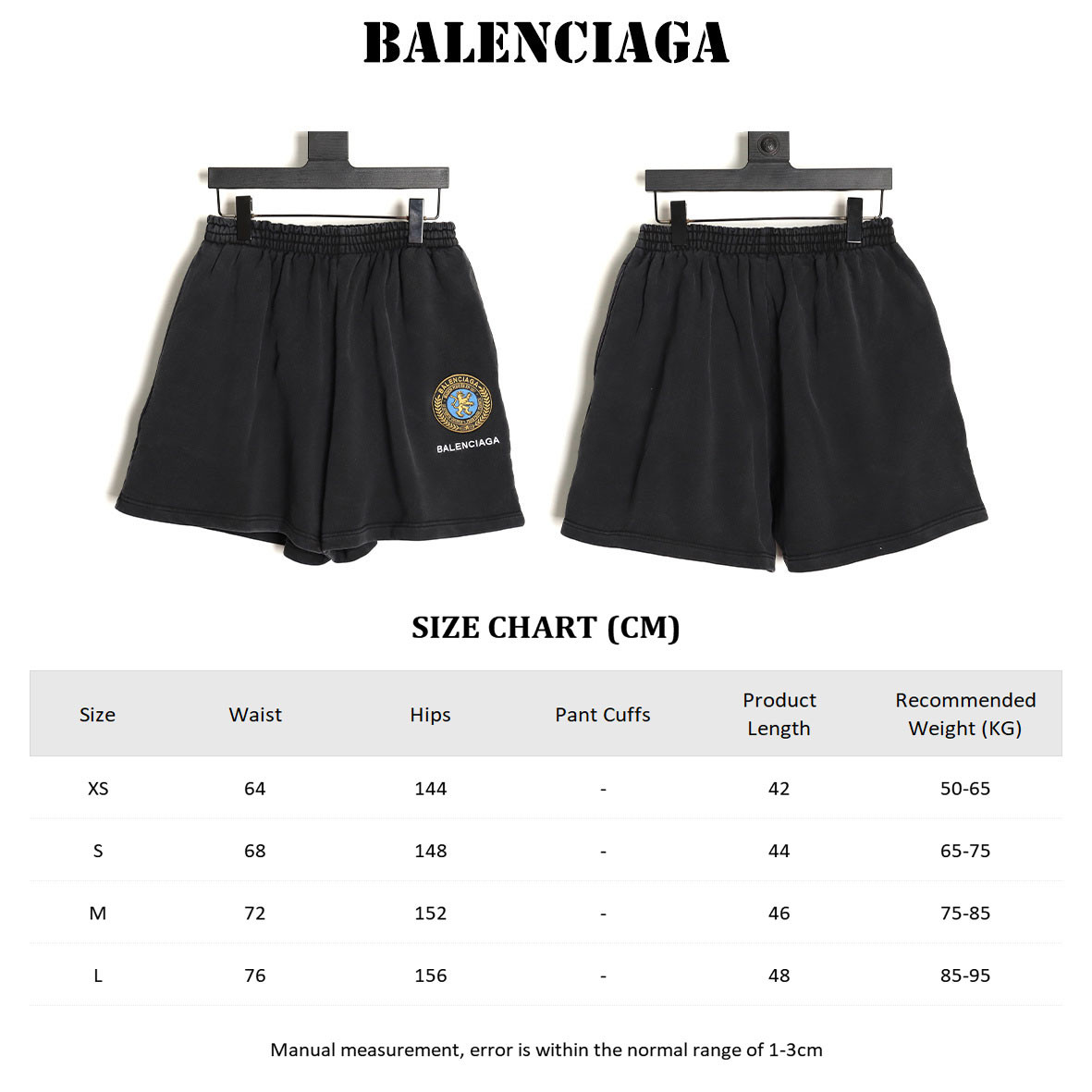 Ba1en*iaga shorts