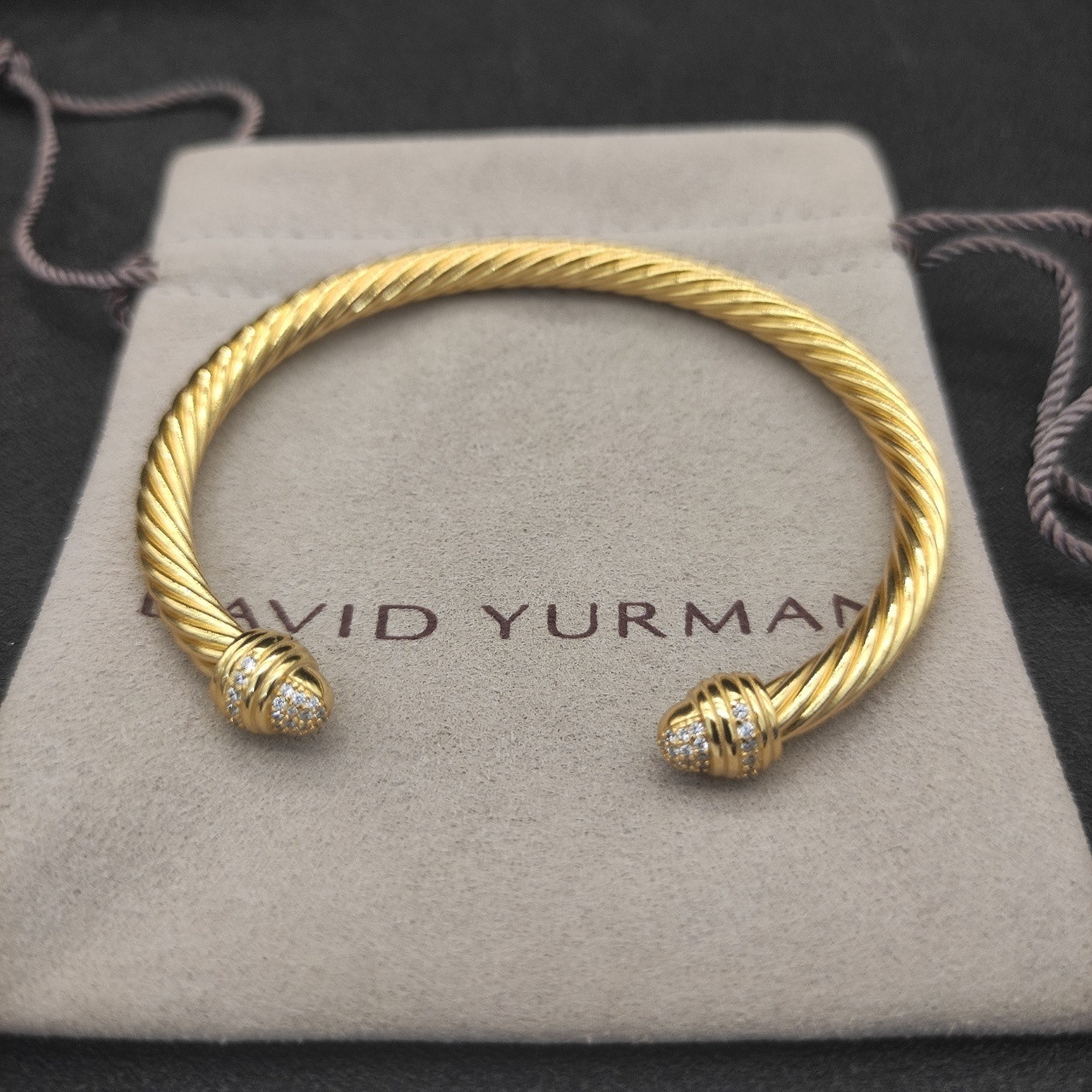 David Yurman Wrap Bracelet(wrist circumference 15-20cm)