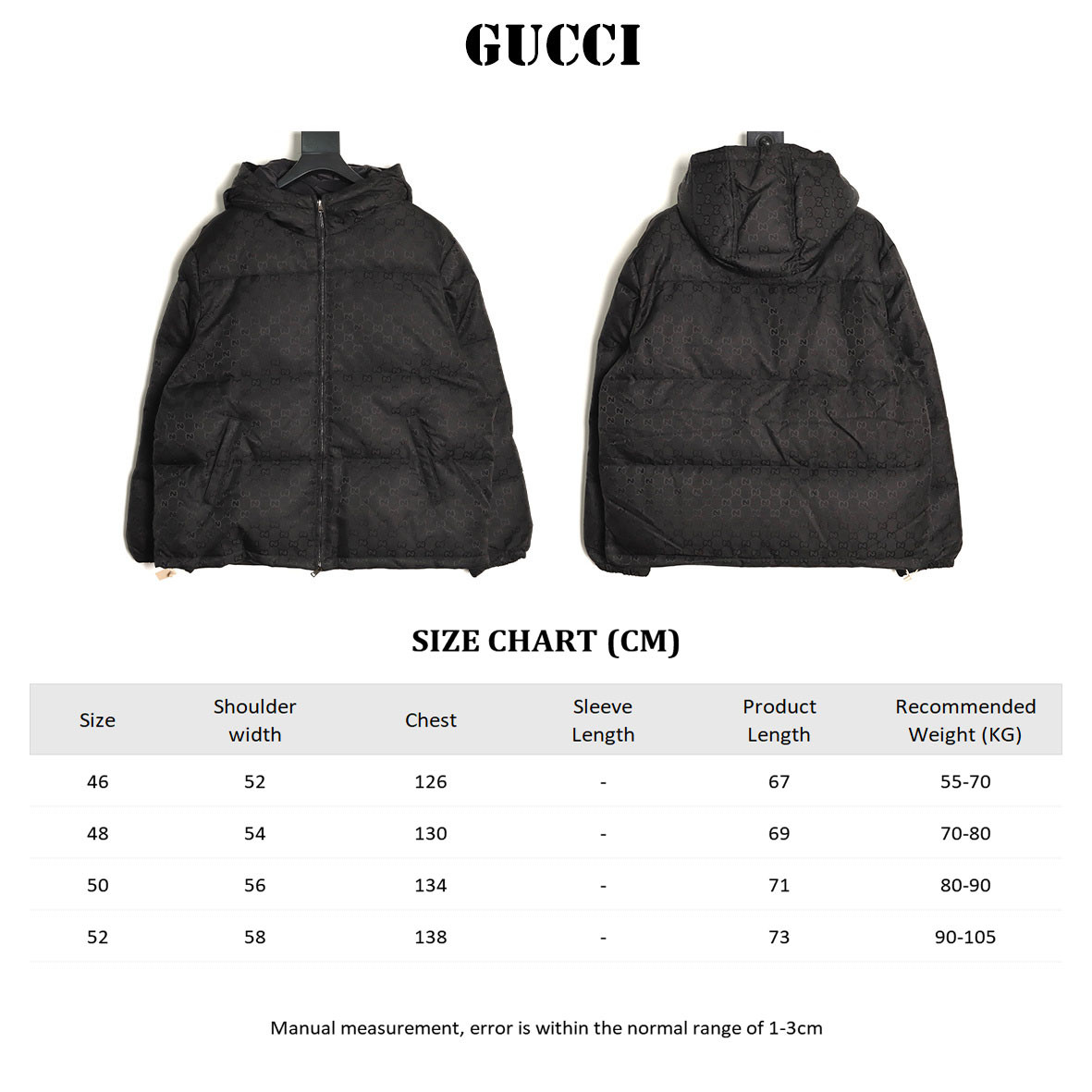Gvc*1 25Fw Short Puffer jacket