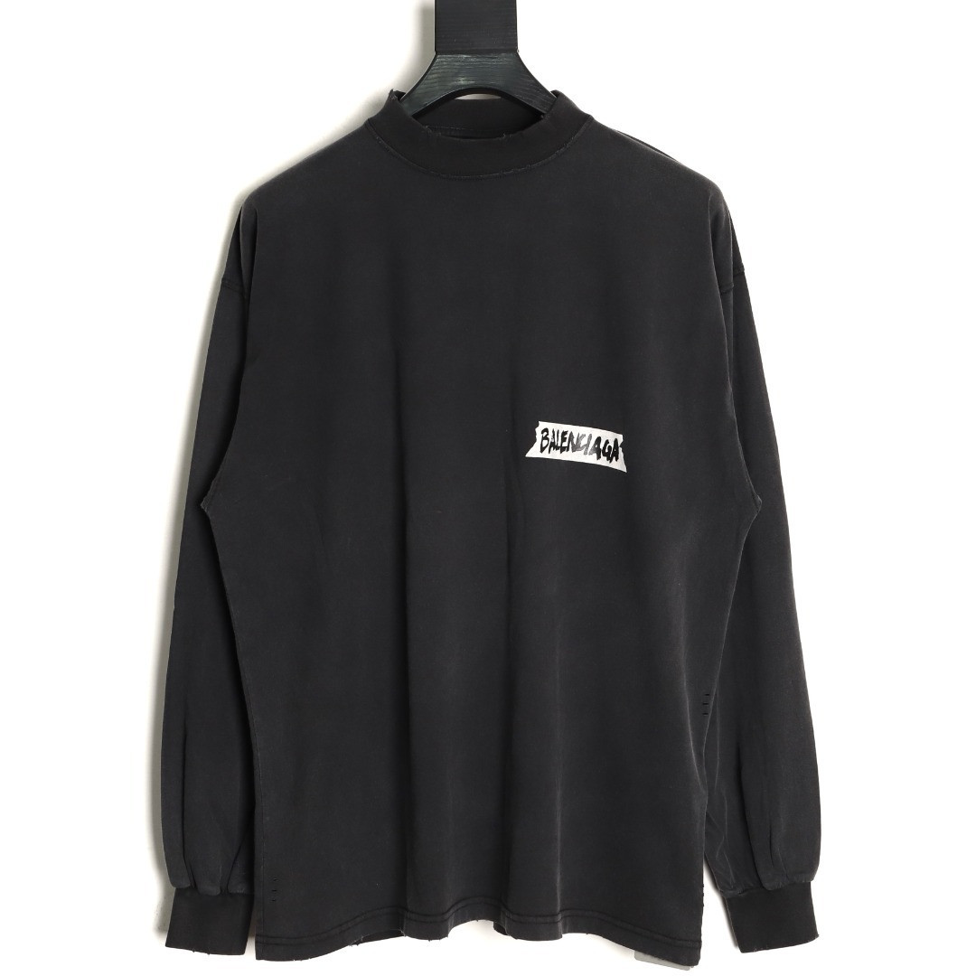 Ba1en*iaga 26SS Long-sleeved T-shirt