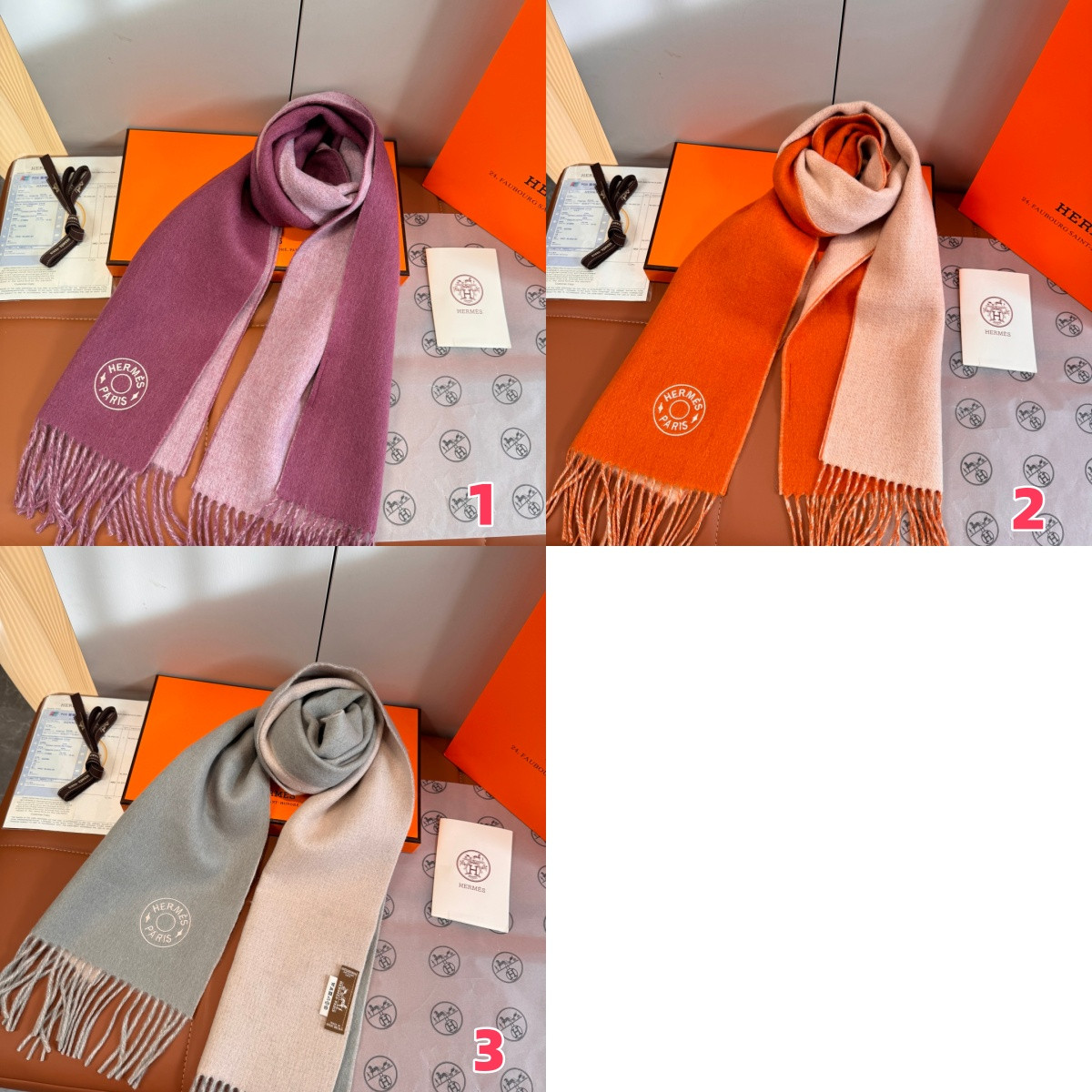 H**me5 scarf 30x180cm