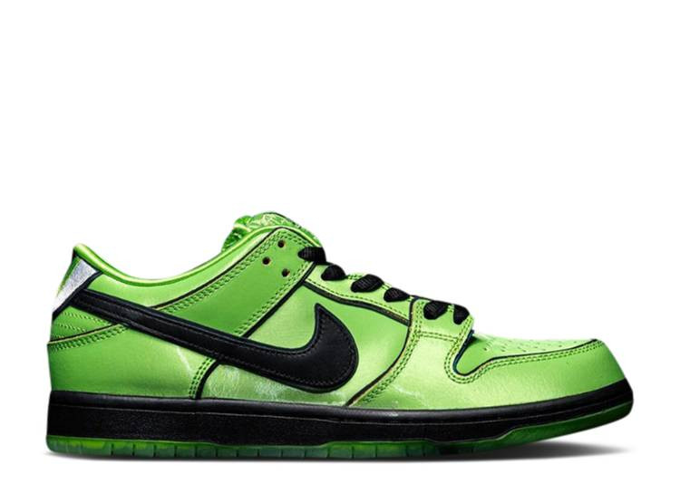 UA NIKE THE POWERPUFF GIRLS X DUNK LOW PRO SB QS 'BUTTERCUP'