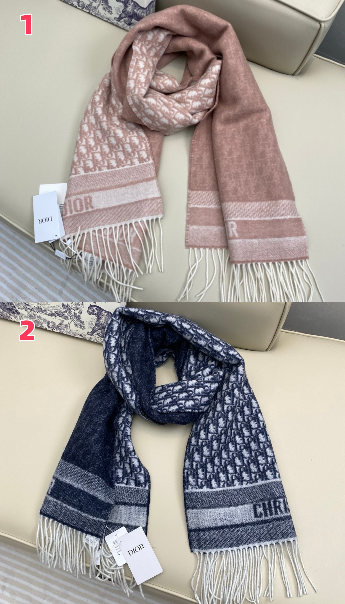 D10r scarf 45x200cm 100% cashmere