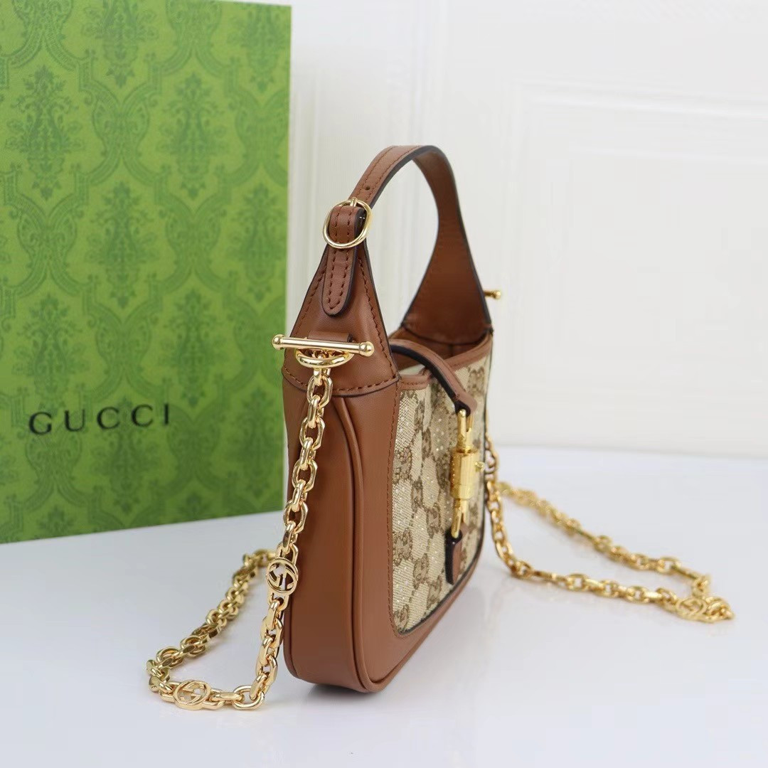 Gvc*1 JACKIE 1961 MINI GG SHOULDER BAG 19 x 13 x 3CM