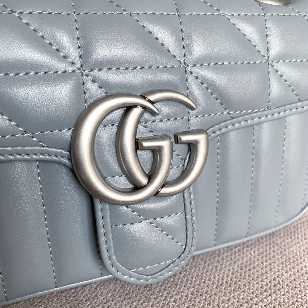 Gvc*1 GG Marmont mini shoulder bag 22cm