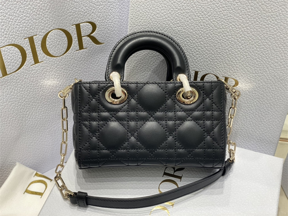 D10r MINI LADY D-JOY BAG Black 16 x 9 x 5 CM