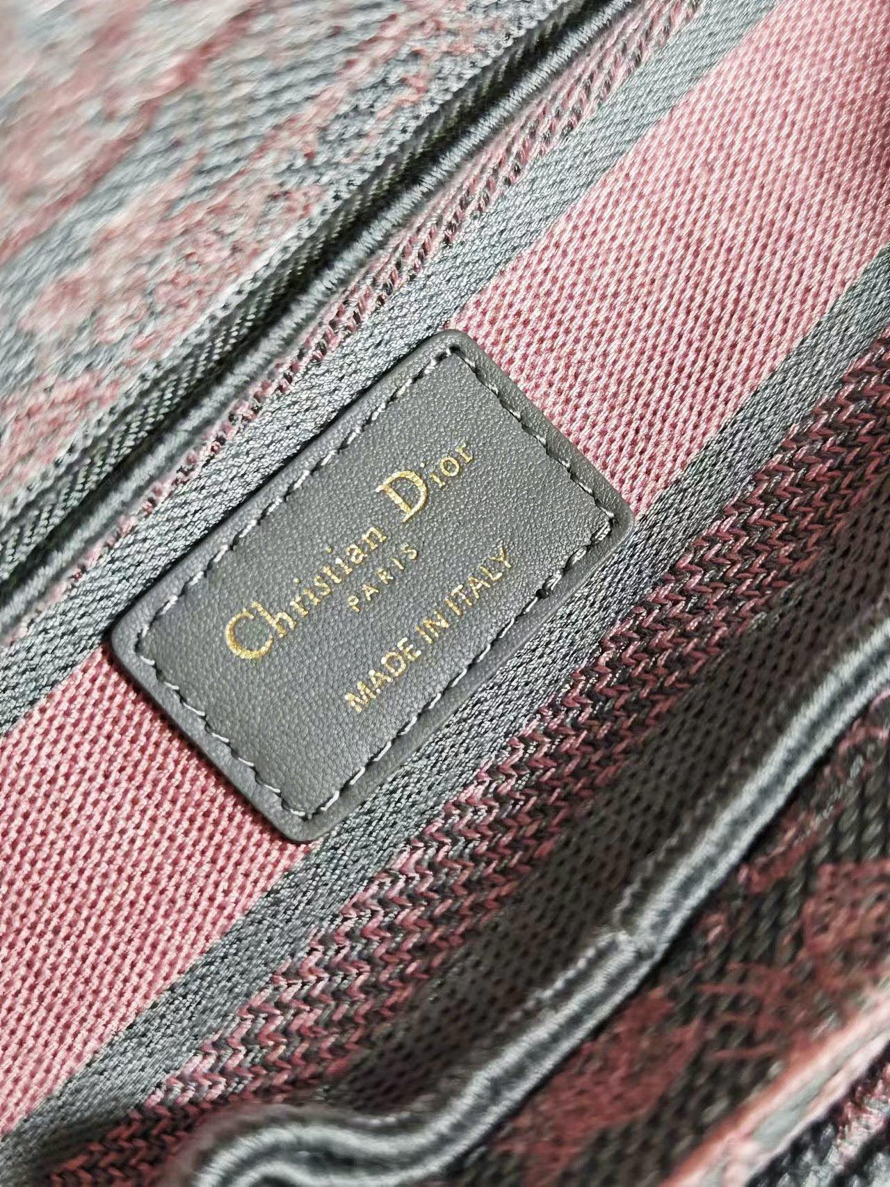 D10r MEDIUM LADY D-JOY BAG PINK