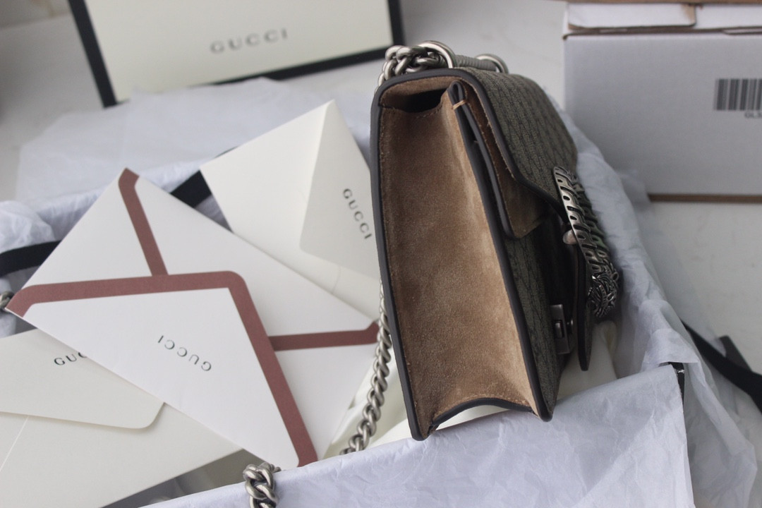 Gvc*1 DIONYSUS GG Svp*me MINI BAG 8"Wx5"Hx2.3"D