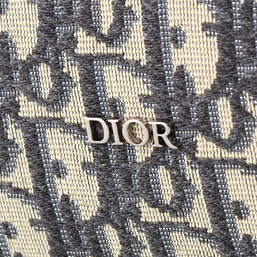 D10r Lingot Bag Beige and Black D10r Oblique Jacquard 50 x 25 x 21.5 cm