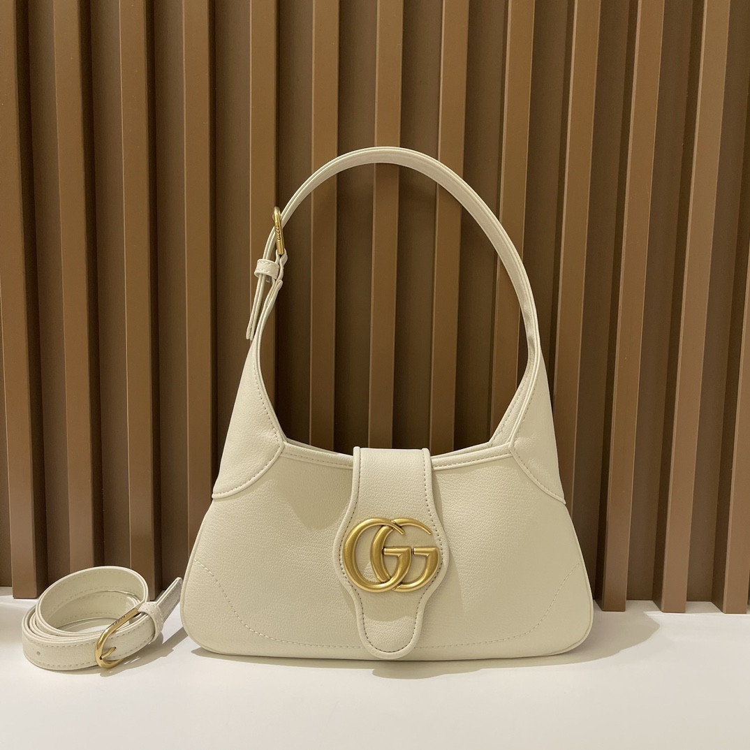 Gvc*1 APHRODITE SHOULDER BAG WHITE 27 X 13.5 X 2 cm