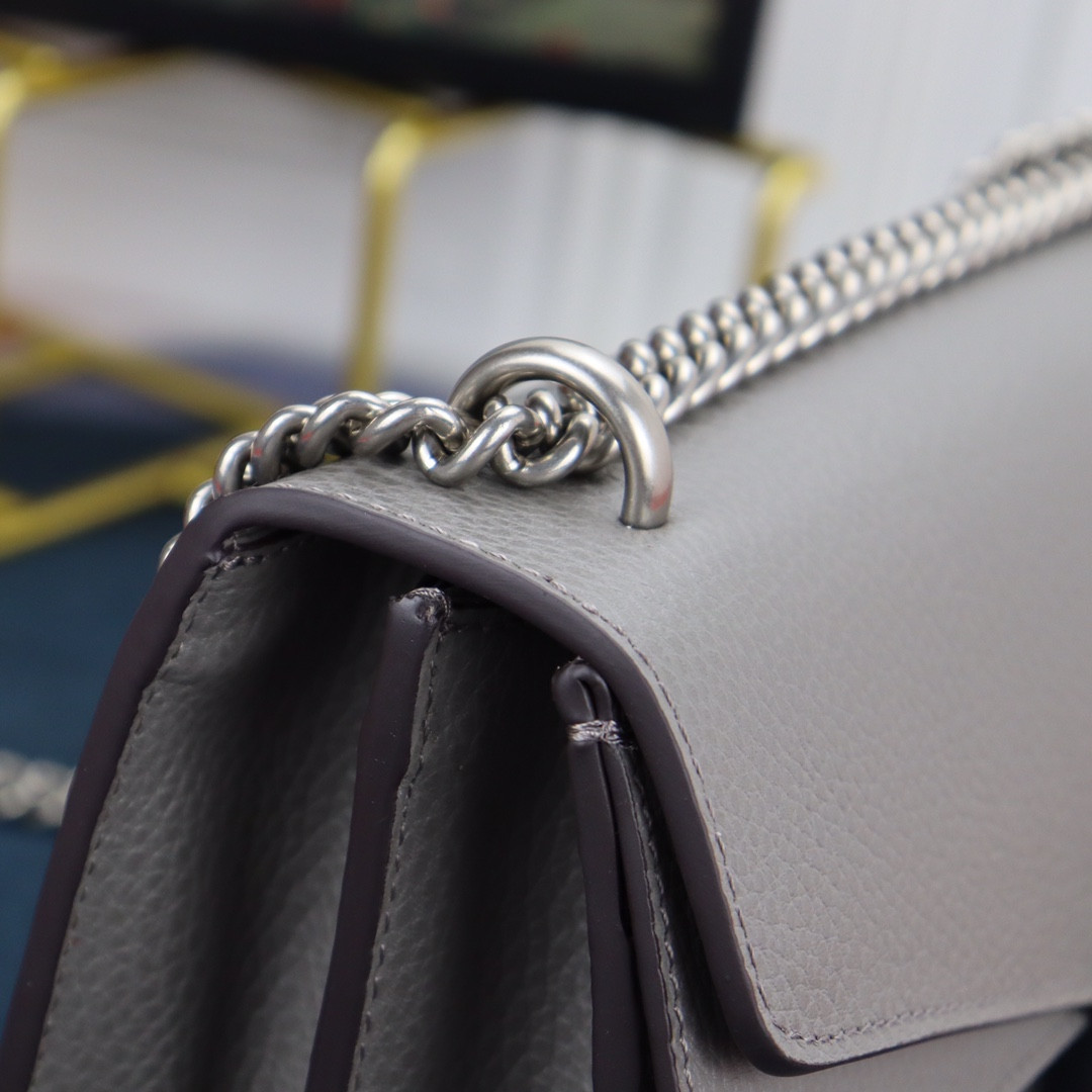 Gvc*1 DIONYSUS SMALL SHOULDER BAG GRAY 28x18x9cm