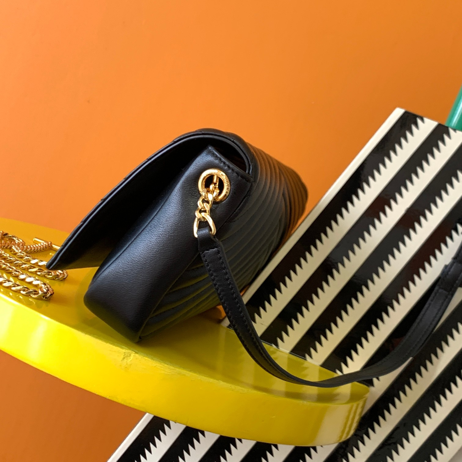 Y51 KATE 99 IN QUILTED NAPPA LEATHER 10.2 X 5.3 X 1.7 INCHES