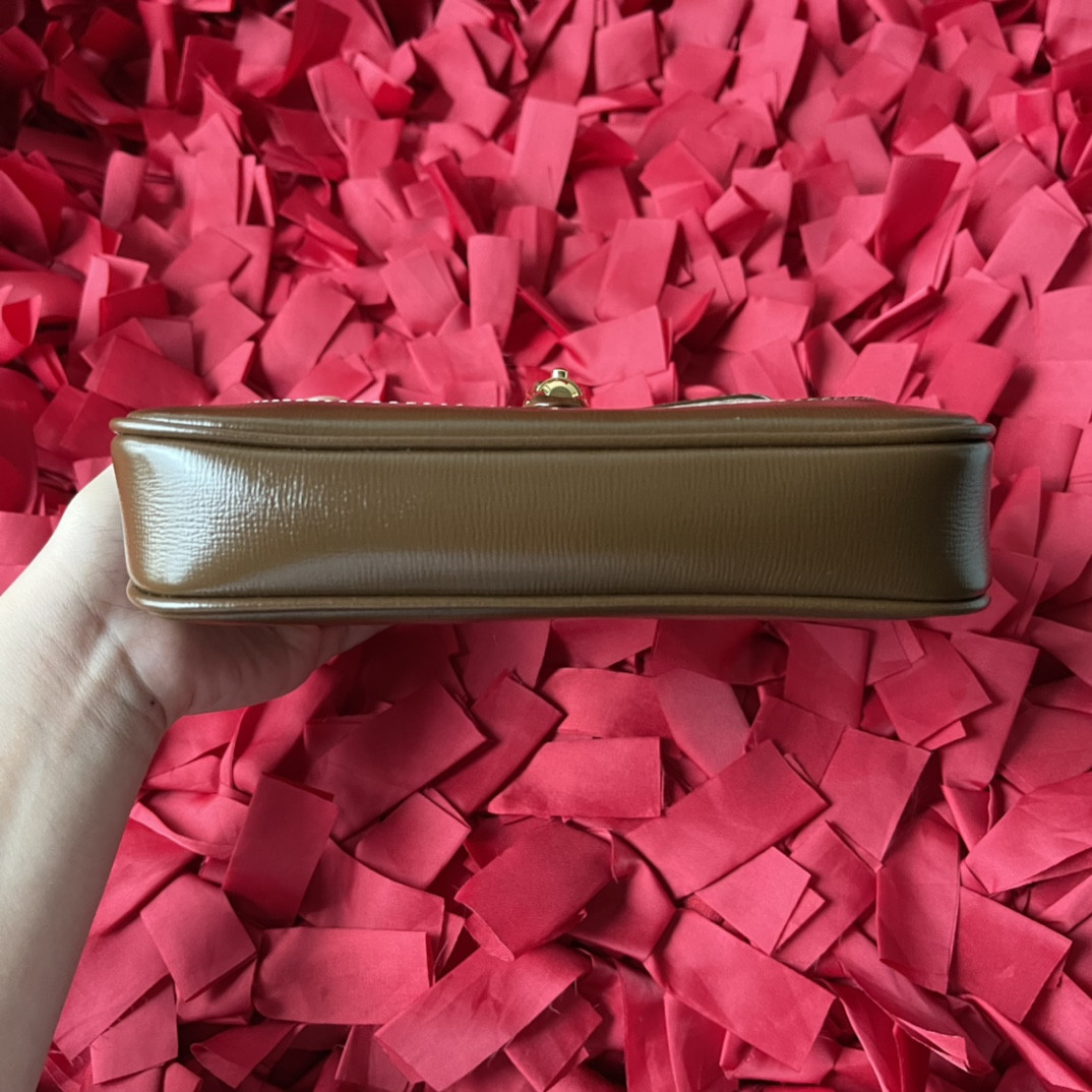 Gvc*1 JACKIE 1961 MINI SHOULDER BAG 7.5"W x 5.1"H x 1.2"D