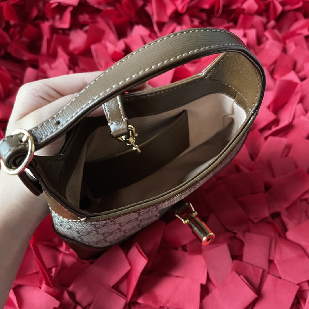 Gvc*1 JACKIE 1961 MINI SHOULDER BAG 7.5"W x 5.1"H x 1.2"D