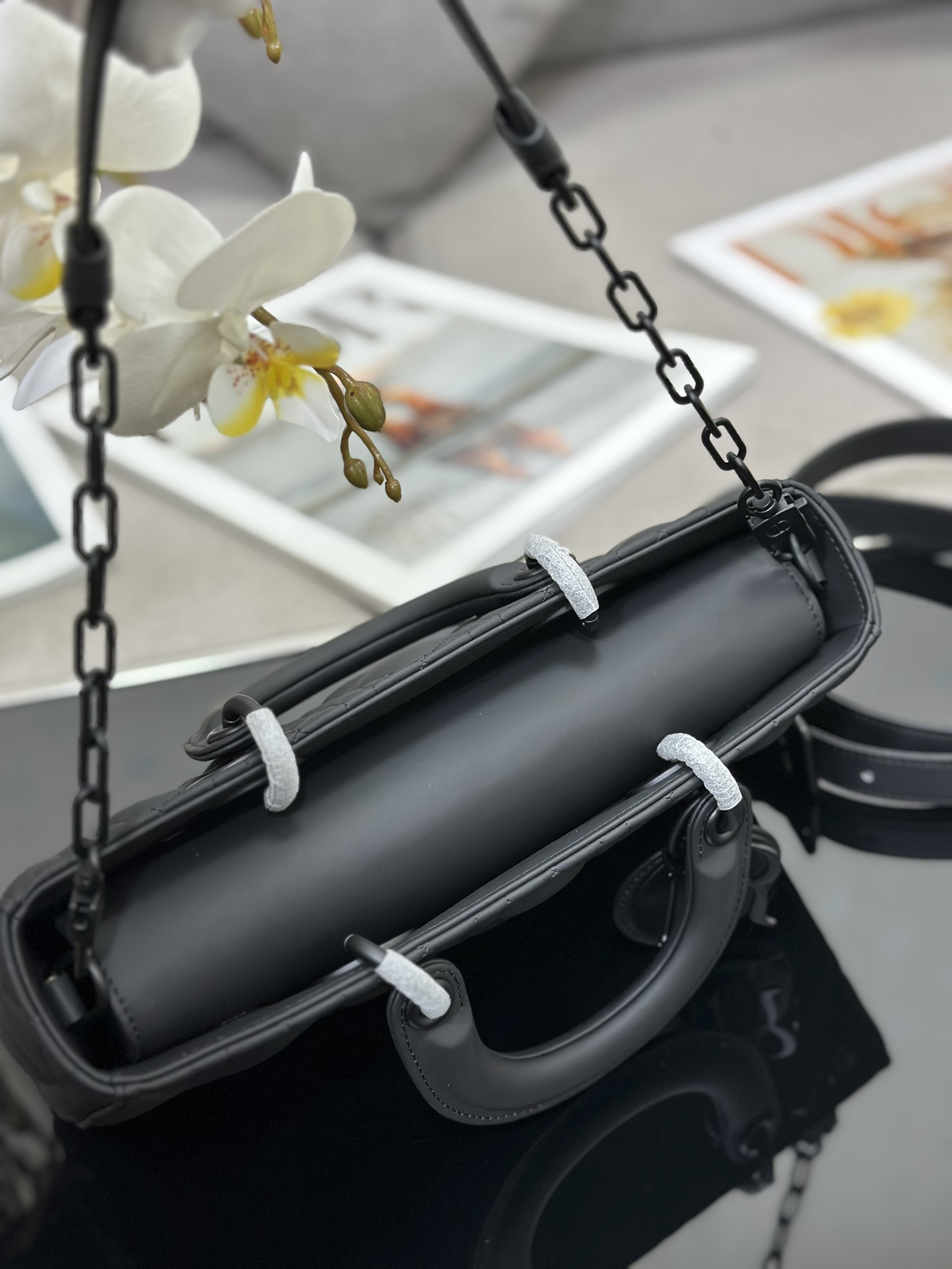 D10r Lady D-Joy bag medium Gray 26 x 13.5 x 5 cm