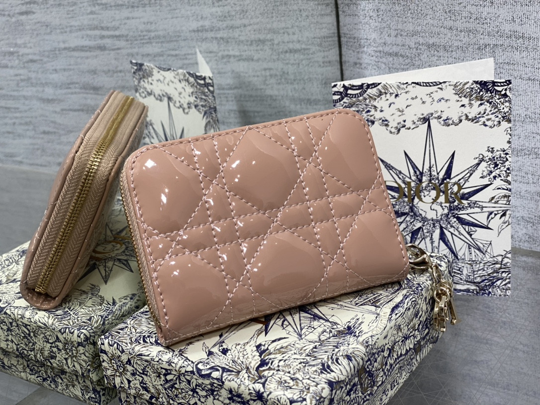 Lady D10r Voyageur Small Coin Purse CARD HOLDER