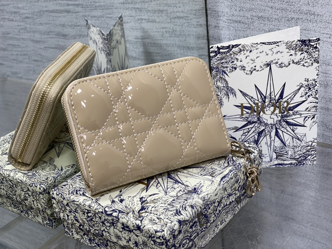 Lady D10r Voyageur Small Coin Purse CARD HOLDER