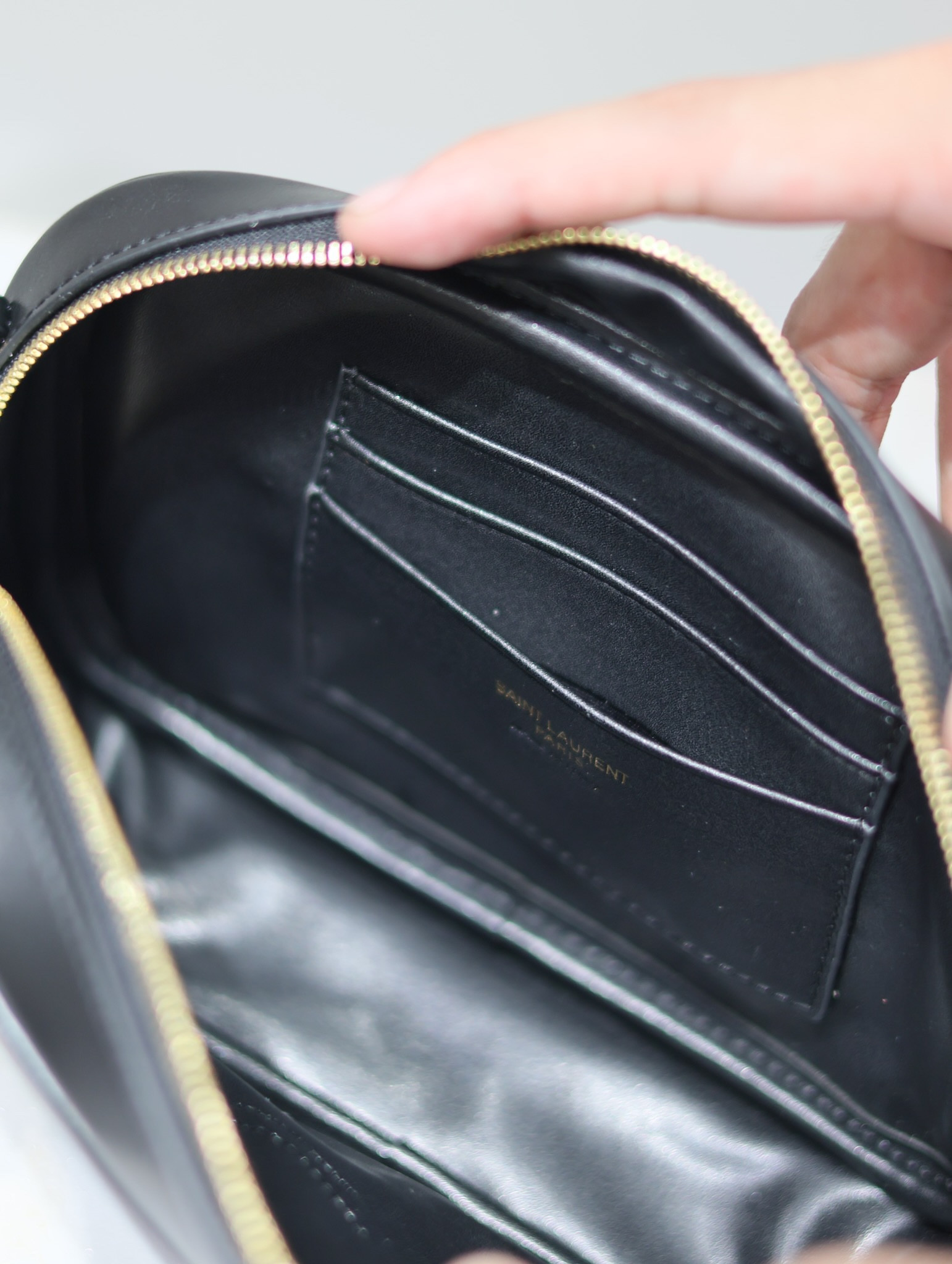 Y51 MINI LOU IN QUILTED LEATHER 7.5 X 4.1 X 2 INCHES