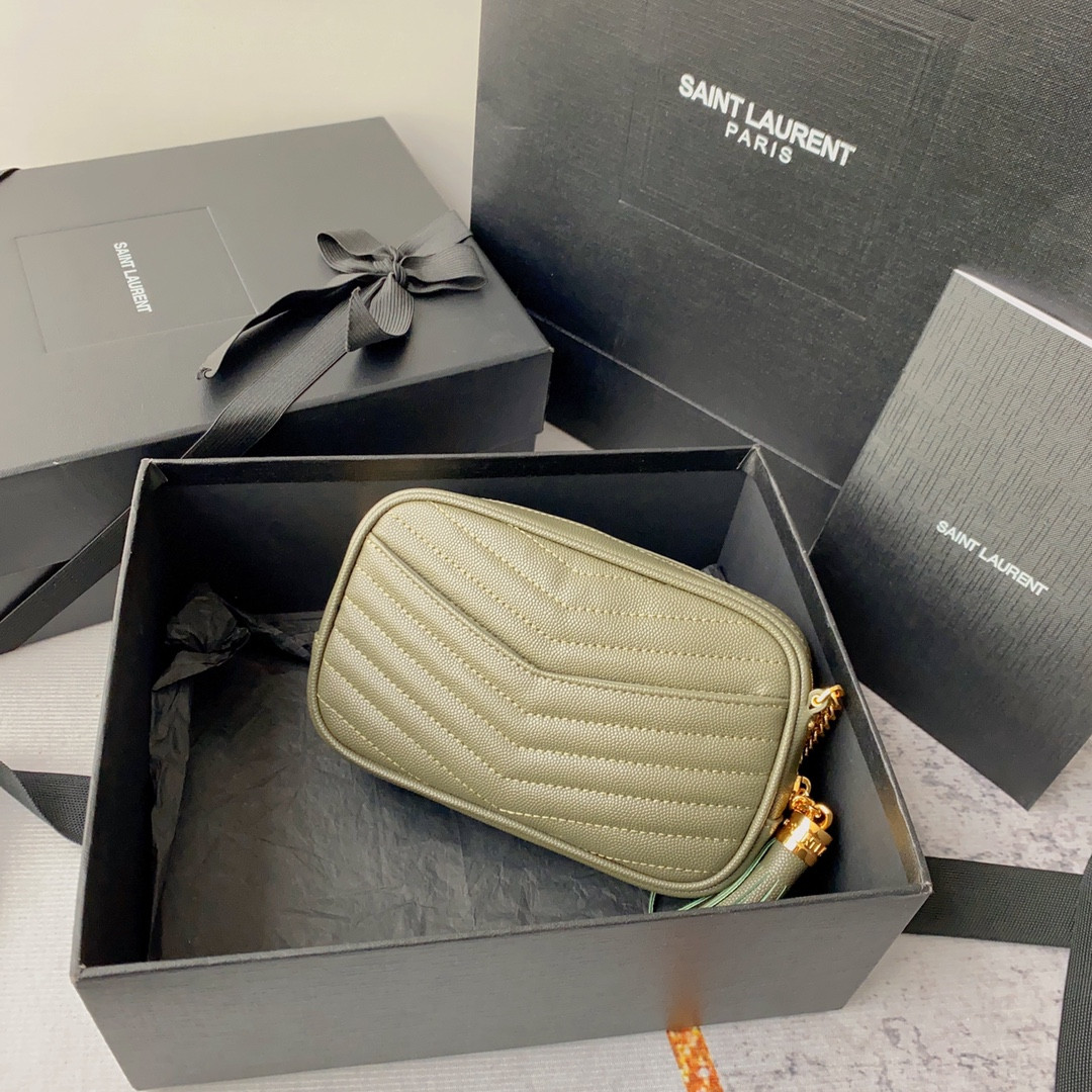 Y51 MINI LOU IN QUILTED LEATHER 7.5 X 4.1 X 2 INCHES