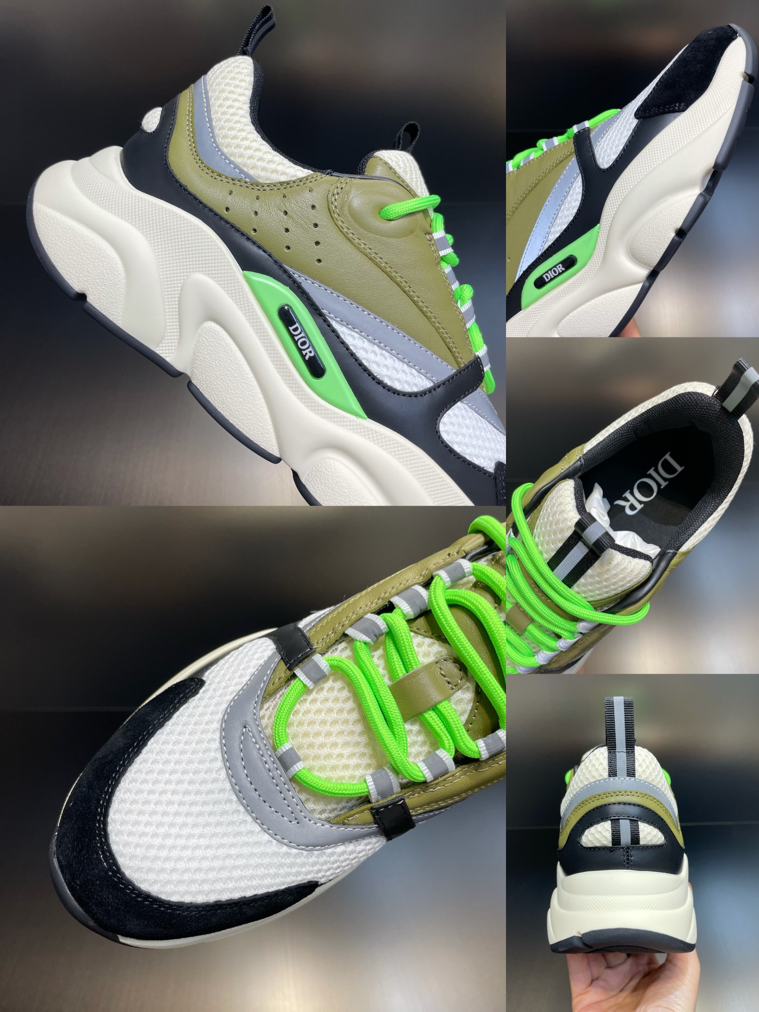 UA D10r B22 green Sneaker