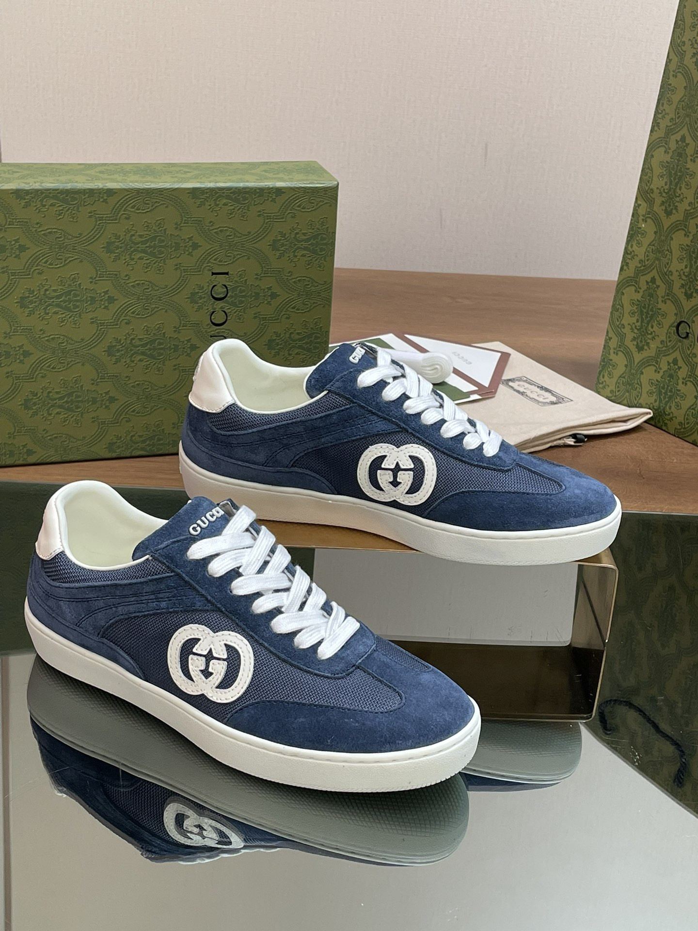 UA Gvc*1 INTERLOCKING G SNEAKER Blue